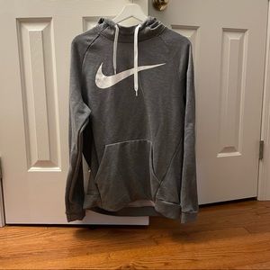 Nike medium gray hoodie